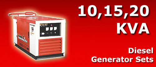 Generator 10, 15, 20KVA