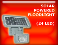 Solar Powered Floodlight 24 LED