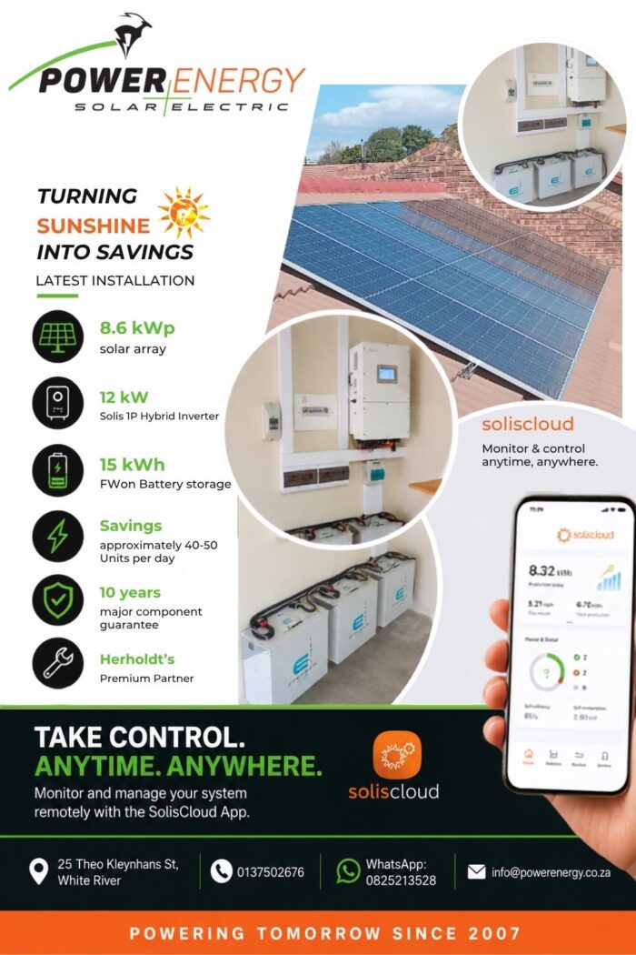 Power & Energy – Solis Installation June 2026